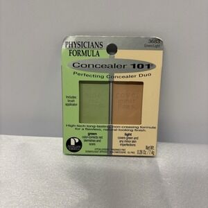 NEW Physician Formula Duo Concealer 101 Green/Light 3683 DISCONTINUED Unused